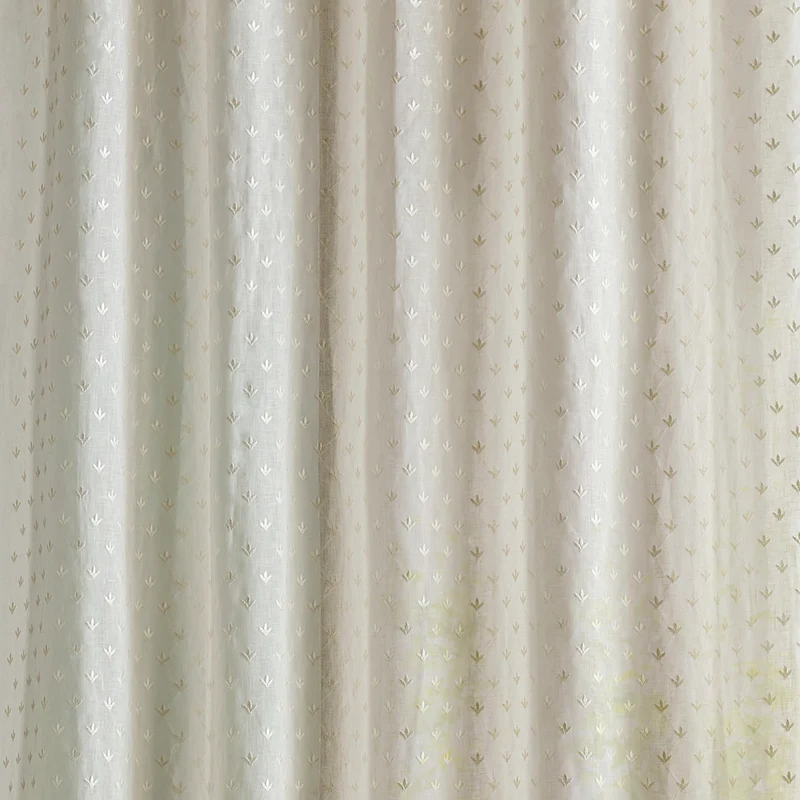 Gardinenstoff Sea Clover - seaspray white